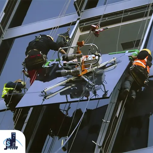 Troca de vidros em edifícios Troca de vidros em edifícios